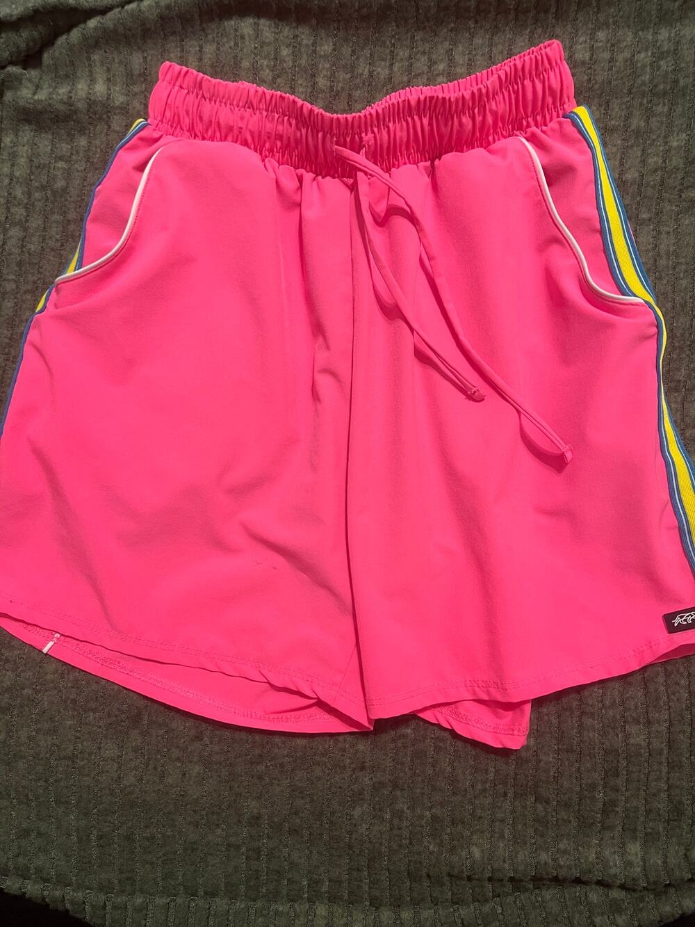 Tiger Friday Disconnect Athletic Shorts Hot Punk Adult Small